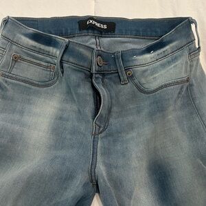 Express Denim Blue Jeans